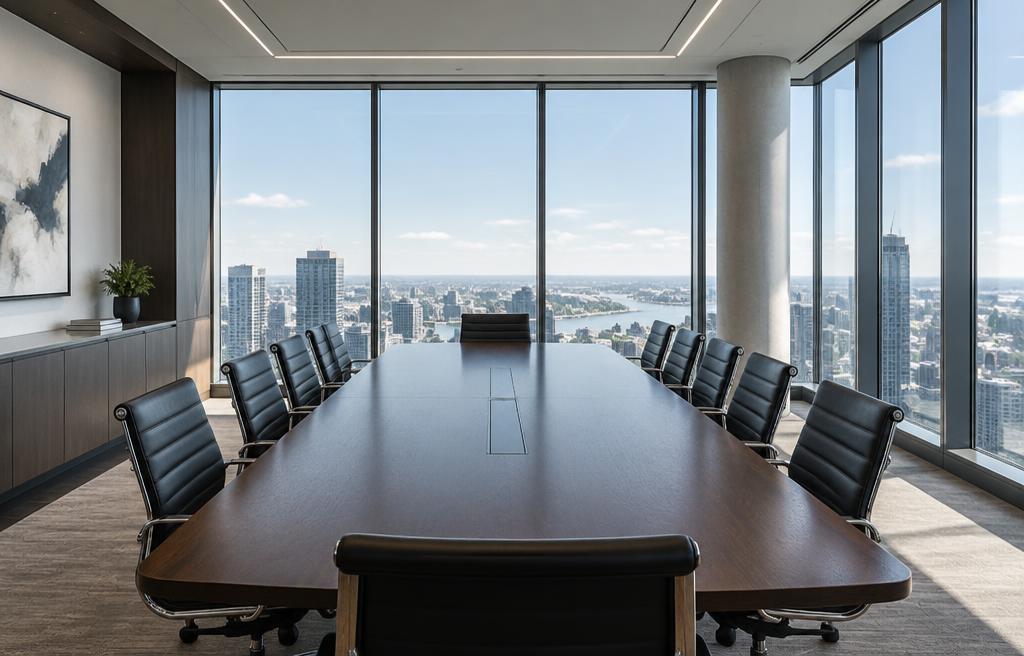 Professional conference room